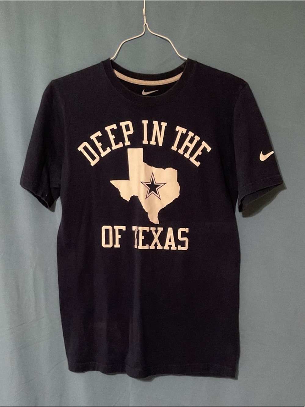 Nike Navy Dallas Cowboys T-Shirt - Small